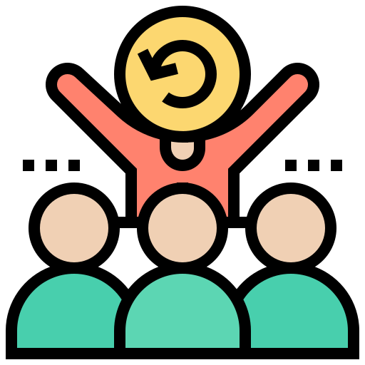 Icon of an Agile Team created by Eucalyp on Flaticon.com.